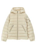 Moncler Enfant Down Jacket — Cream
