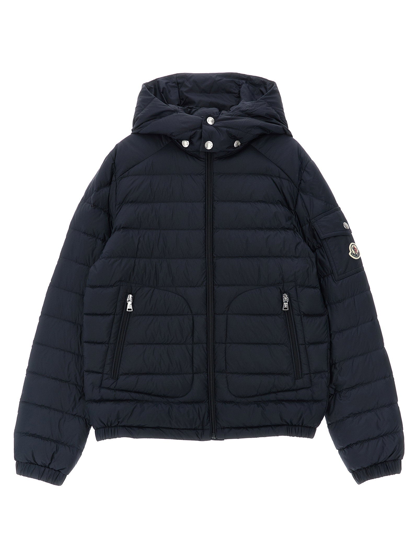 Moncler Enfant Down Jacket — Black