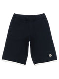 Moncler Enfant Logo-Patch Bermudas — Black