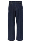 Stone Island Wide-Leg Indigo Denim Jeans — Indigo