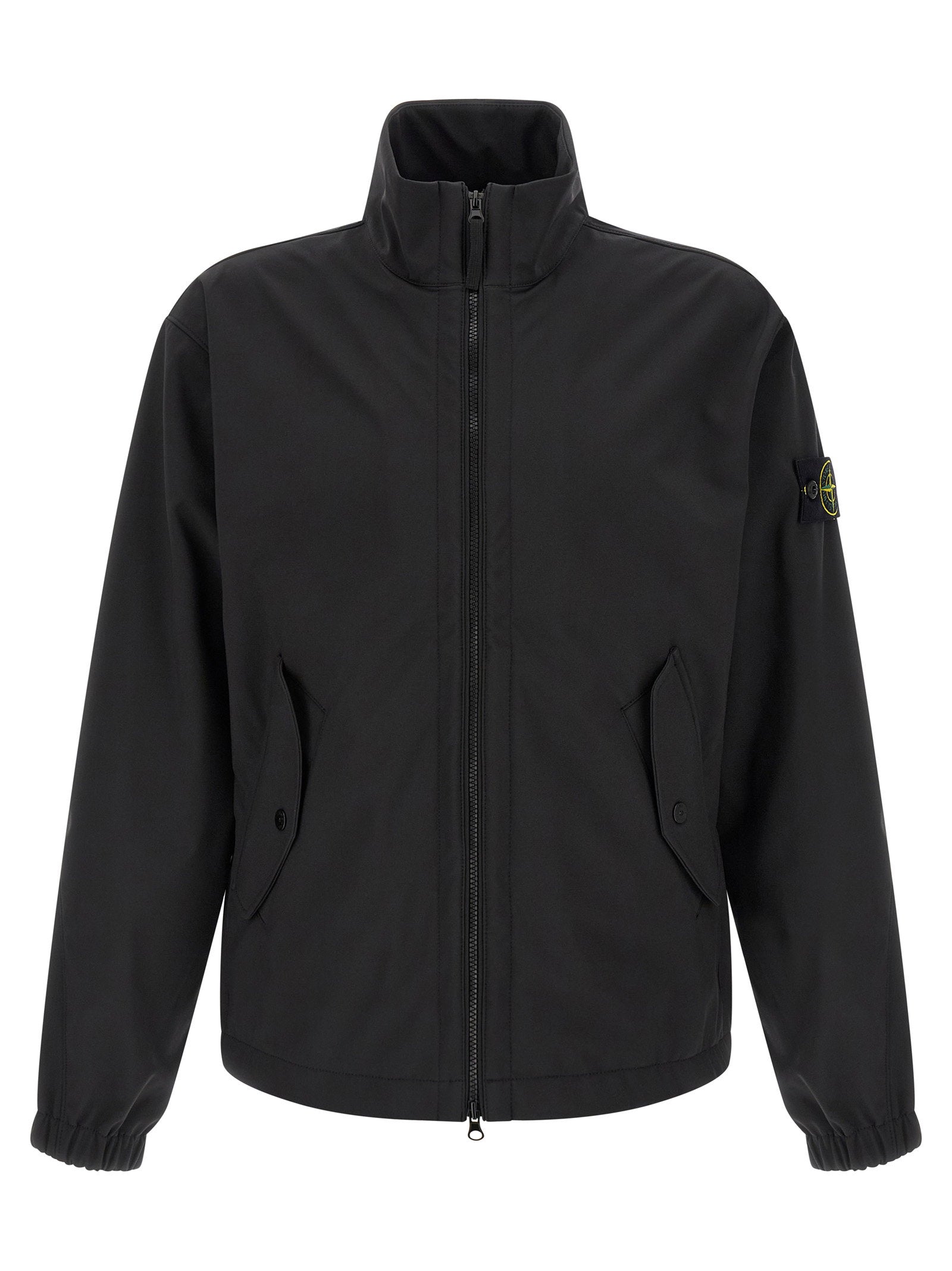 Stone Island Three-Layer Technical Jacket — Black