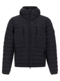 Stone Island Goose-Feather Padded Down Jacket — Black