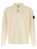 Stone Island Organic Cotton Polo Shirt — Cream