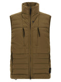 Stone Island Goose Down Vest — Khaki