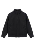 Stone Island Junior Technical Three-Layer Waterproof Jacket — Black
