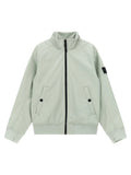 Stone Island Junior Three-Layer Technical Jacket — Green