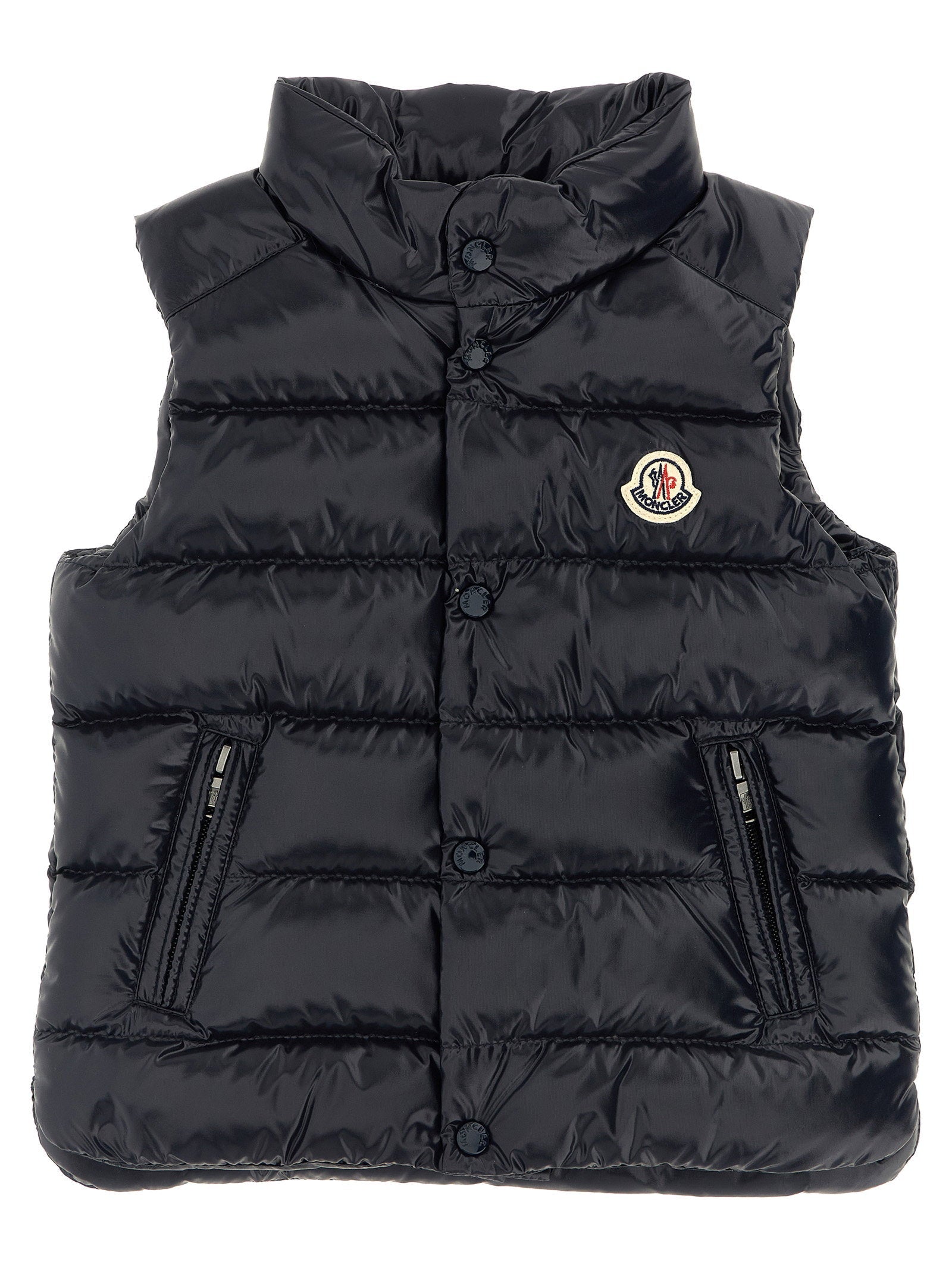 Moncler Enfant Vest — Navy