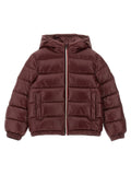 Chaqueta de plumas Moncler Enfant — Burdeos