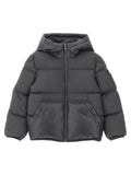 Moncler Enfant Barin Down Jacket — Charcoal
