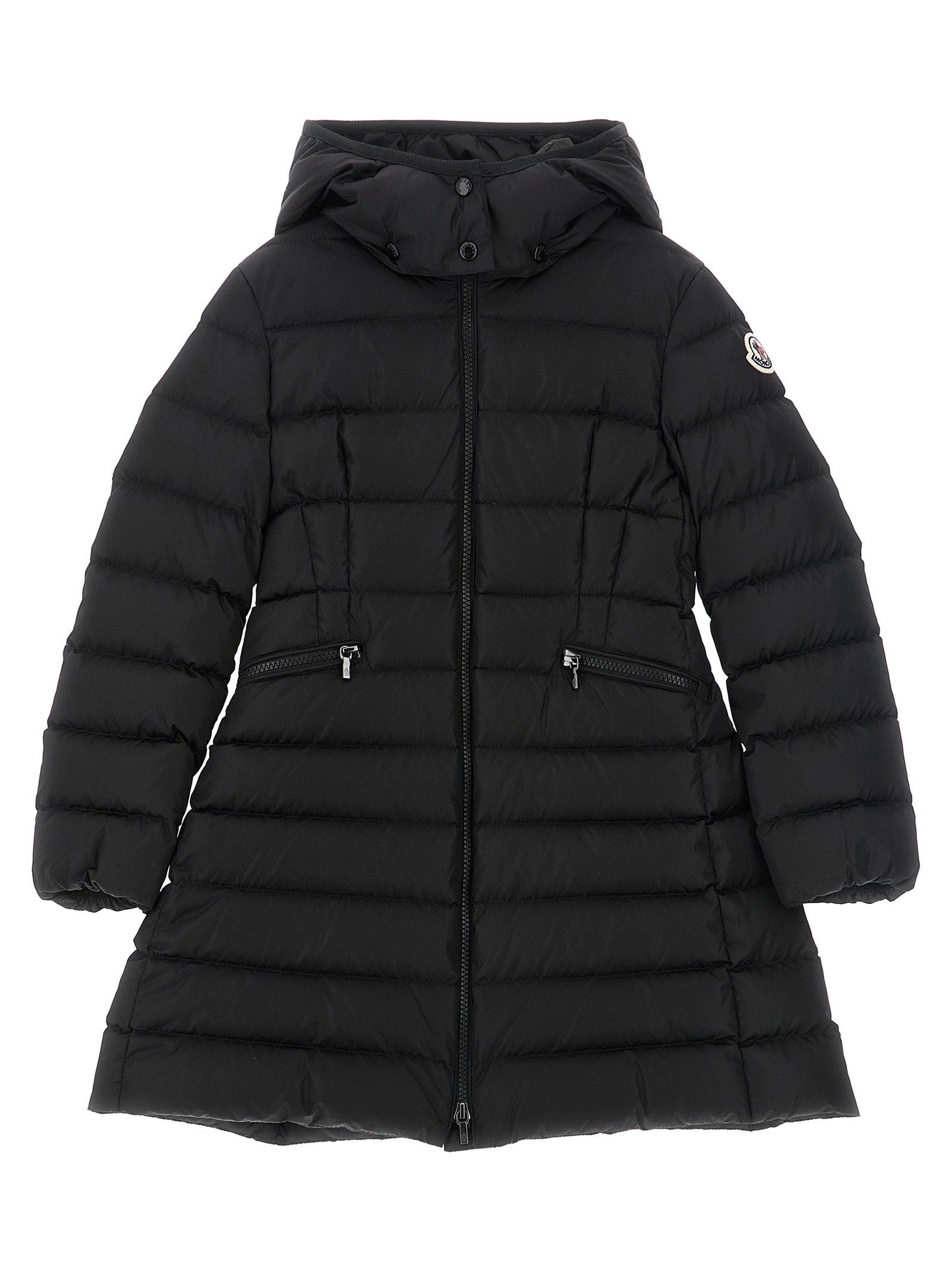 Moncler Enfant Charpal Down Jacket — Black