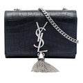 Small Embossed Kate Tassel Crossbody Bag