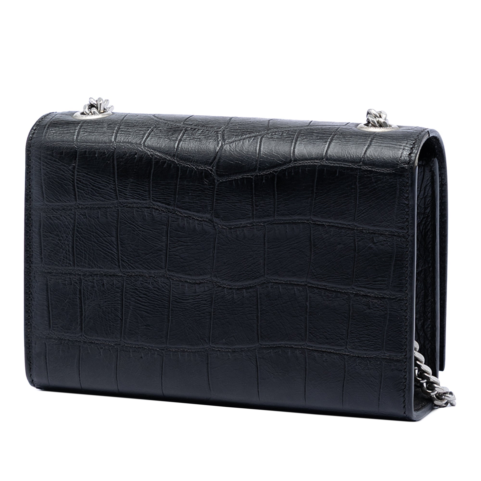 Small Embossed Kate Tassel Crossbody Bag