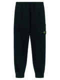 Stone Island Junior Badge Logo Cargo Joggers — Black