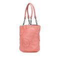 Small Intrecciato Trimmed Cervo Bucket Bag