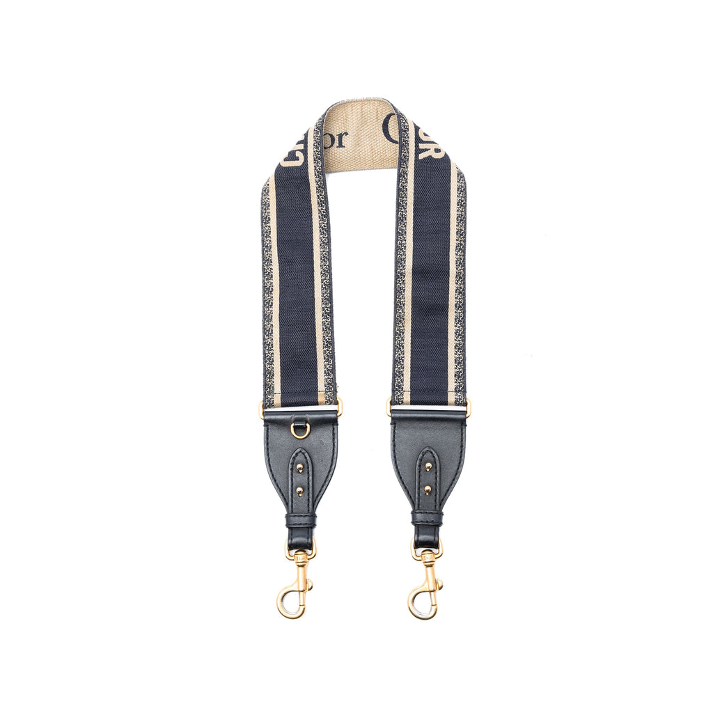 Embroidered Canvas Bag Strap
