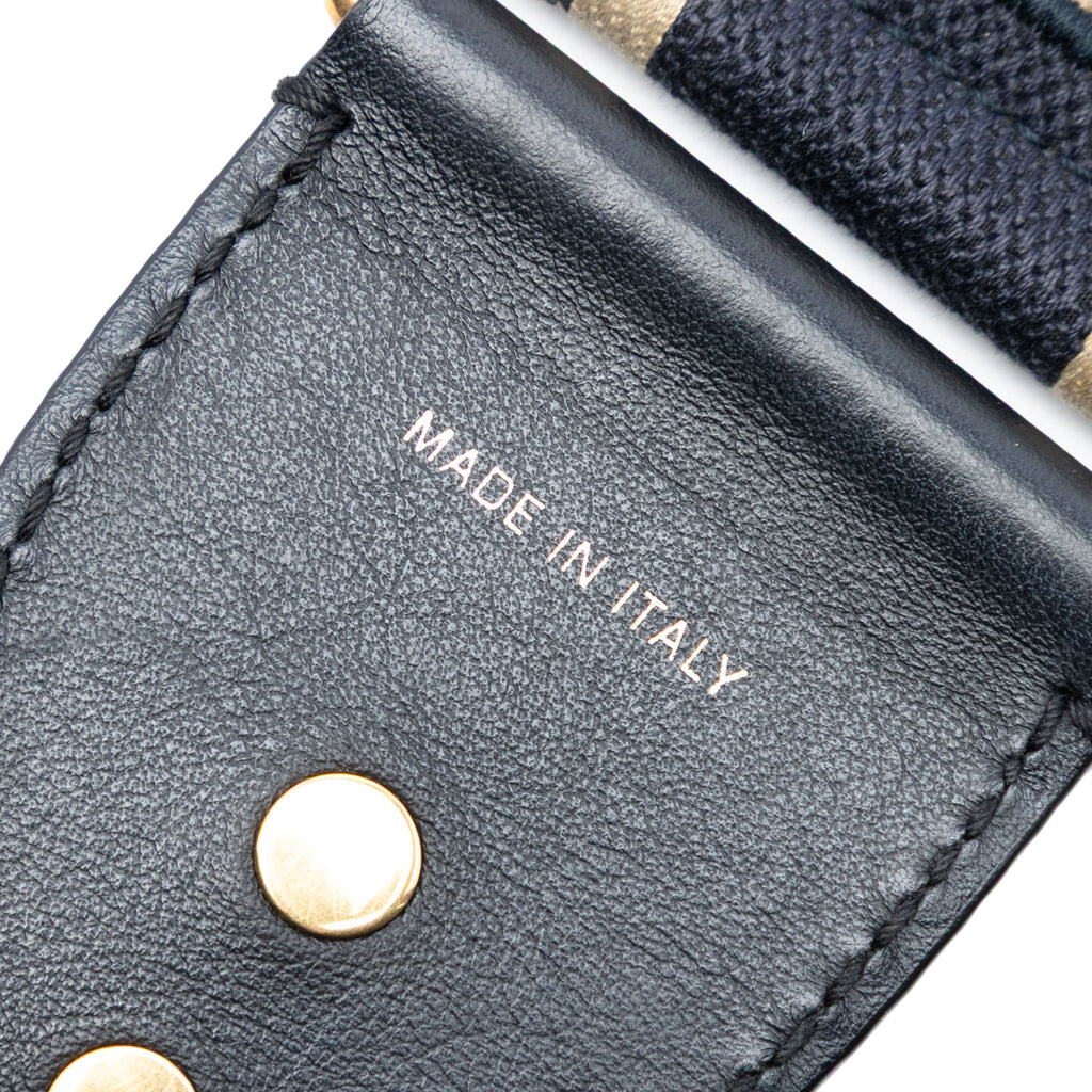 Embroidered Canvas Bag Strap