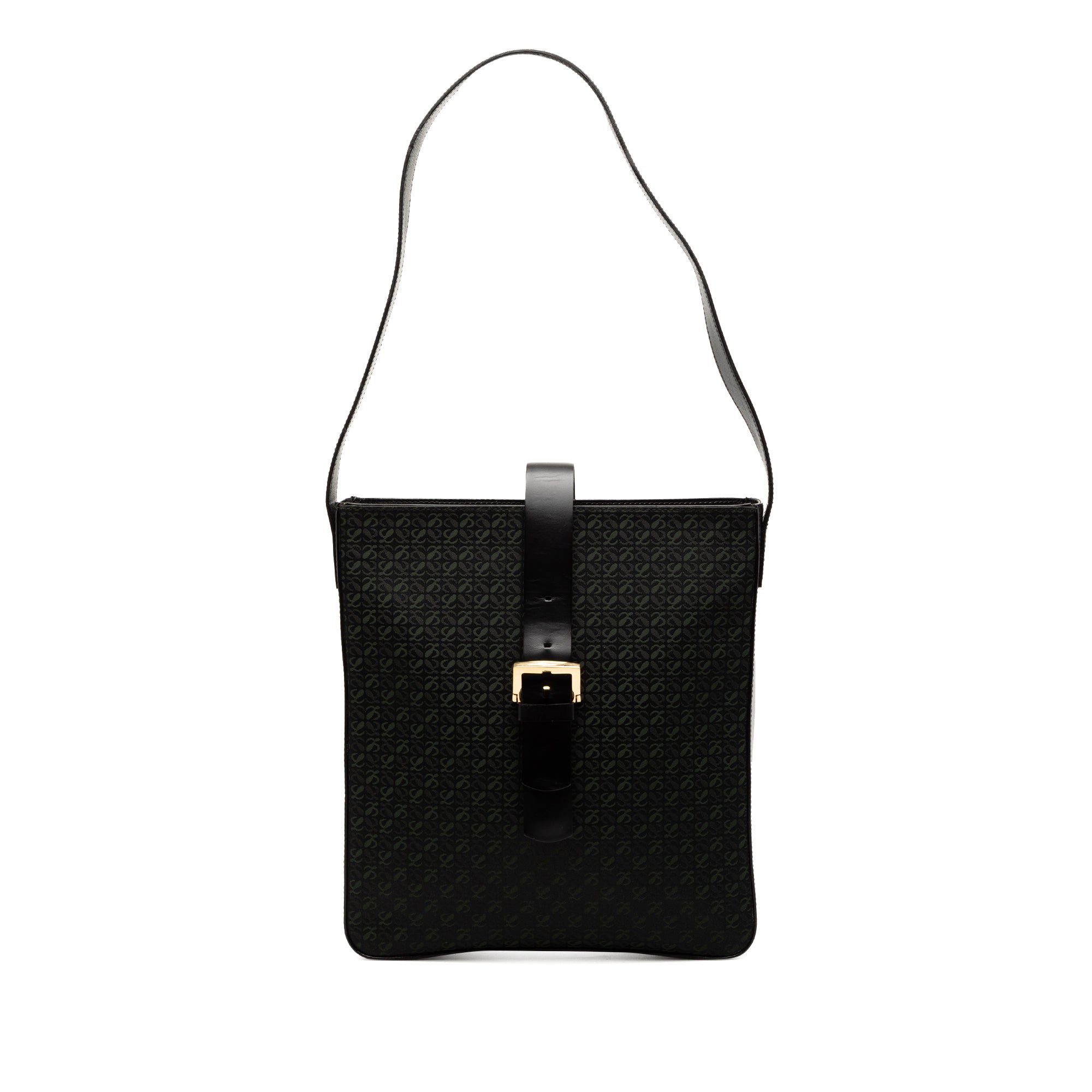 Anagram Canvas Shoulder Bag