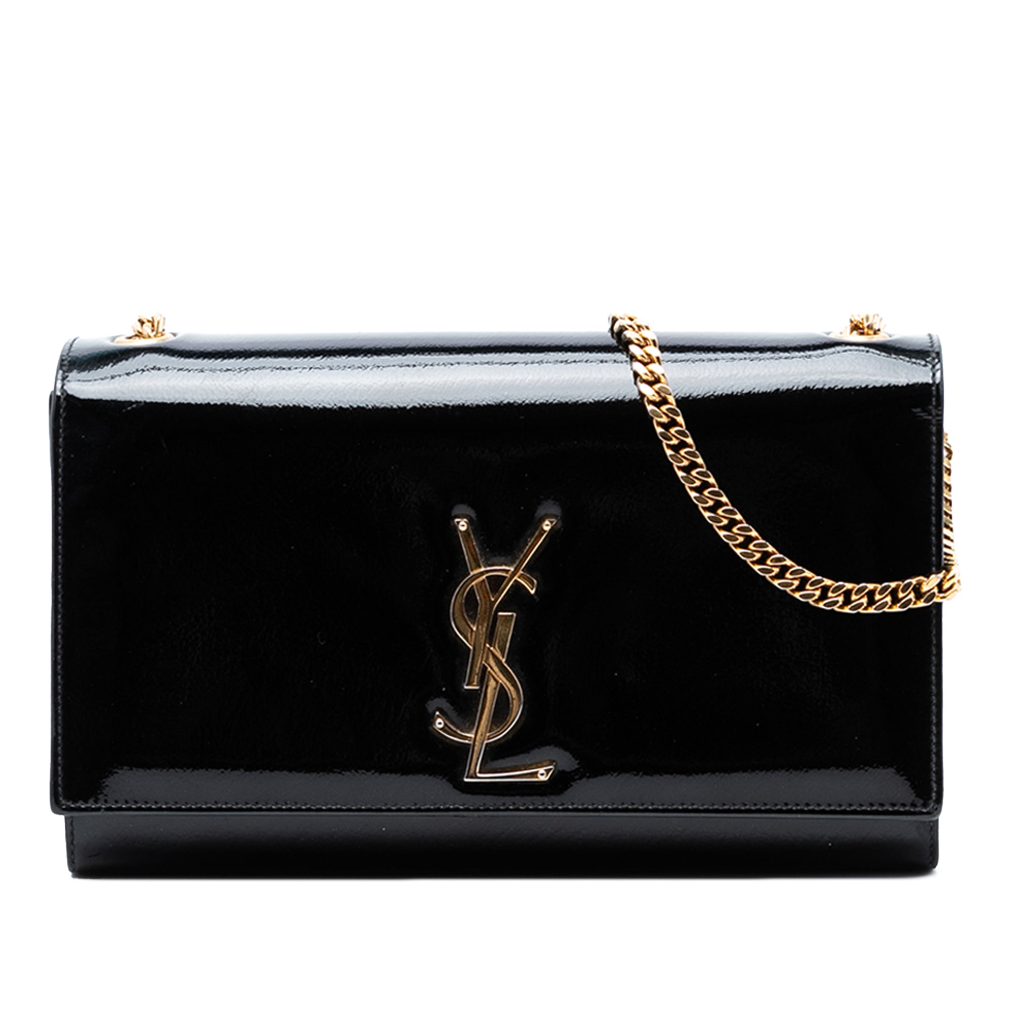 Medium Patent Monogram Kate Crossbody