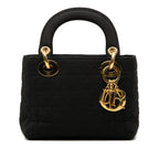 Mini Nylon Cannage Lady Dior