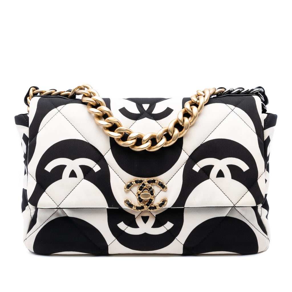 Large Printed Silk 19 Flap