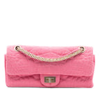 Croc Quilted Jersey Reissue 2.55 East West Double Flap