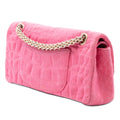 Croc Quilted Jersey Reissue 2.55 East West Double Flap