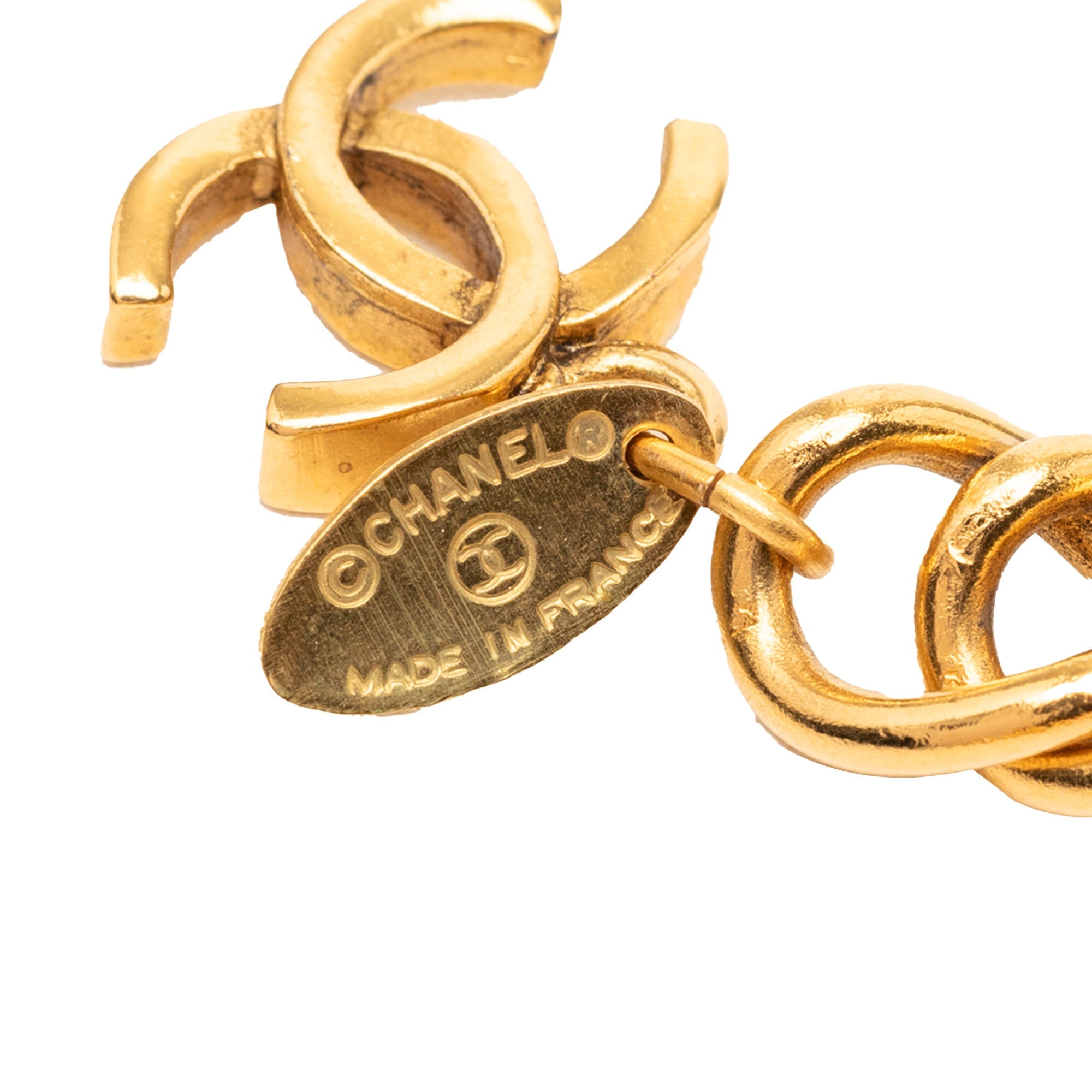CC Gold Plated Double Sun Chain Link Belt
