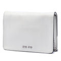 Smooth Leather Star Crystal Embellished Crossbody