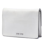 Smooth Leather Star Crystal Embellished Crossbody