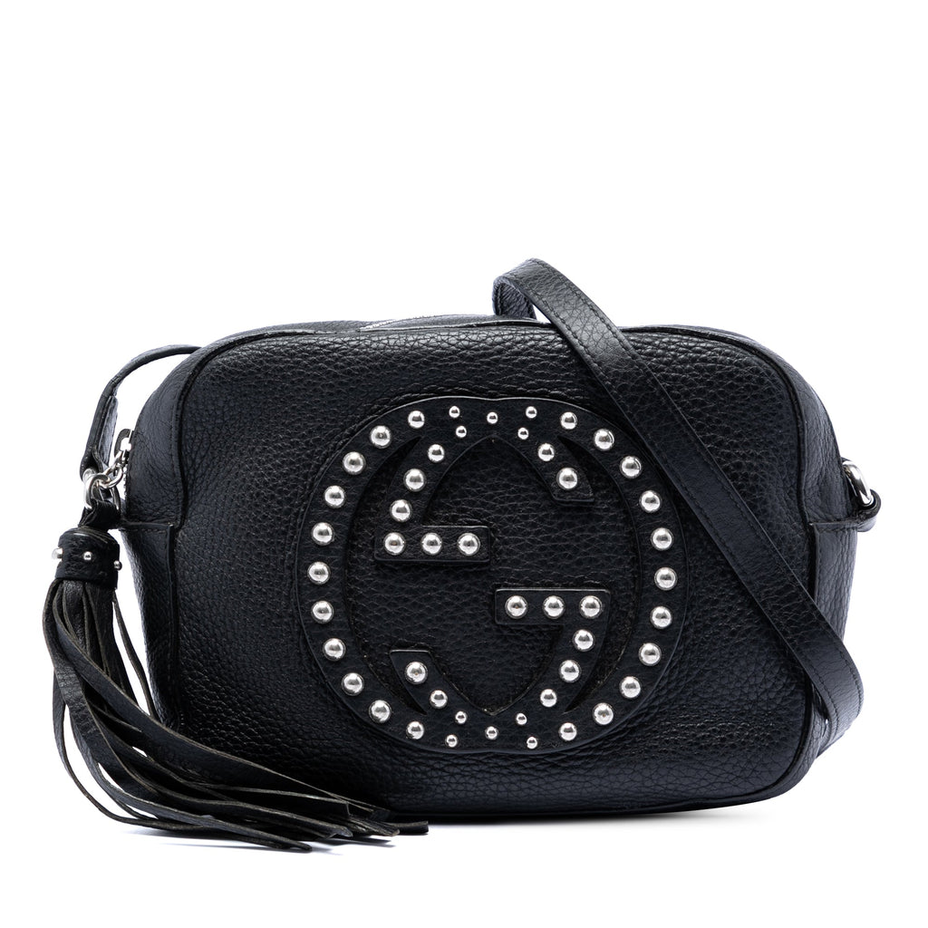 Studded Calfskin Soho Disco Crossbody