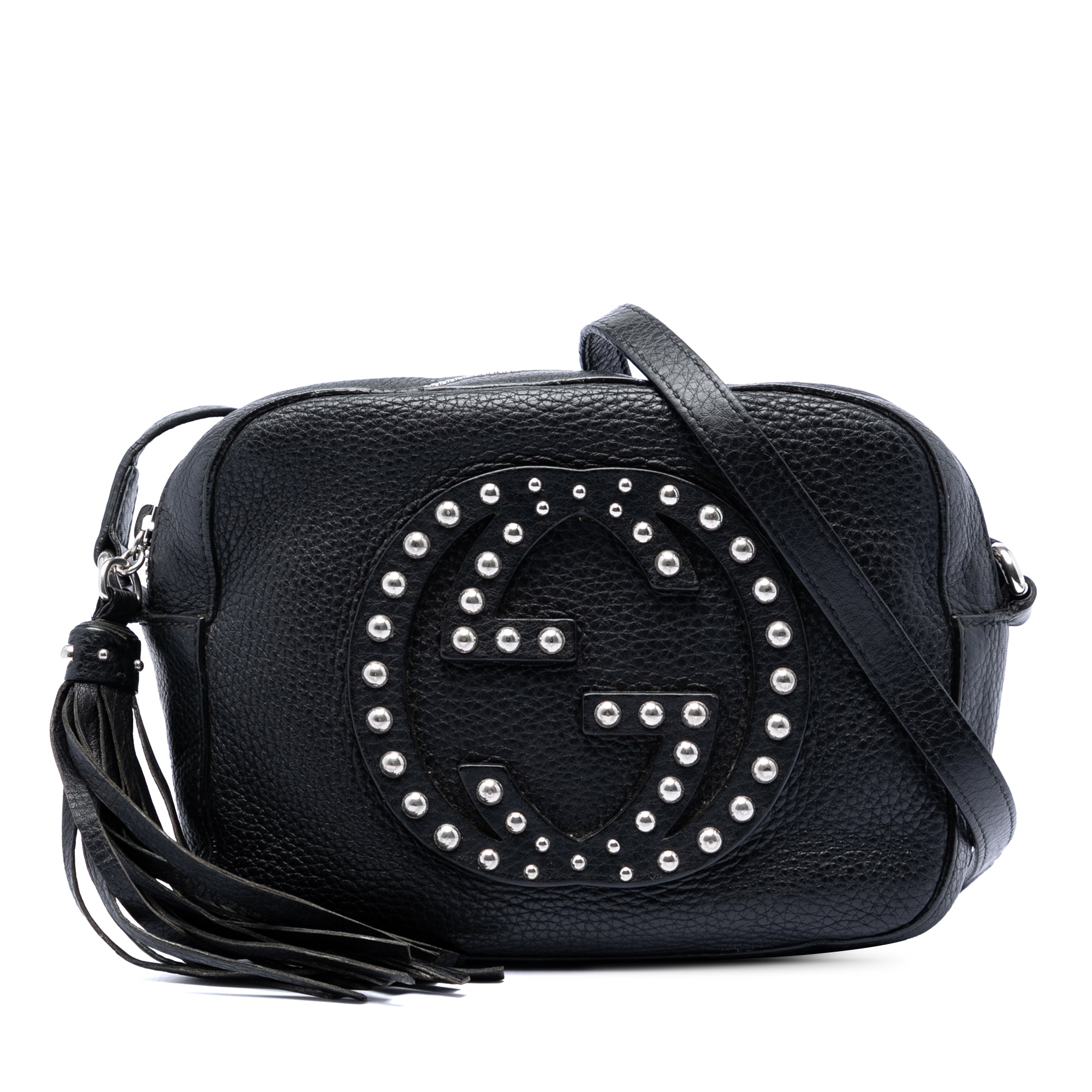 Studded Calfskin Soho Disco Crossbody