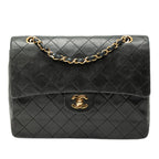 Medium Tall Classic Lambskin Double Flap