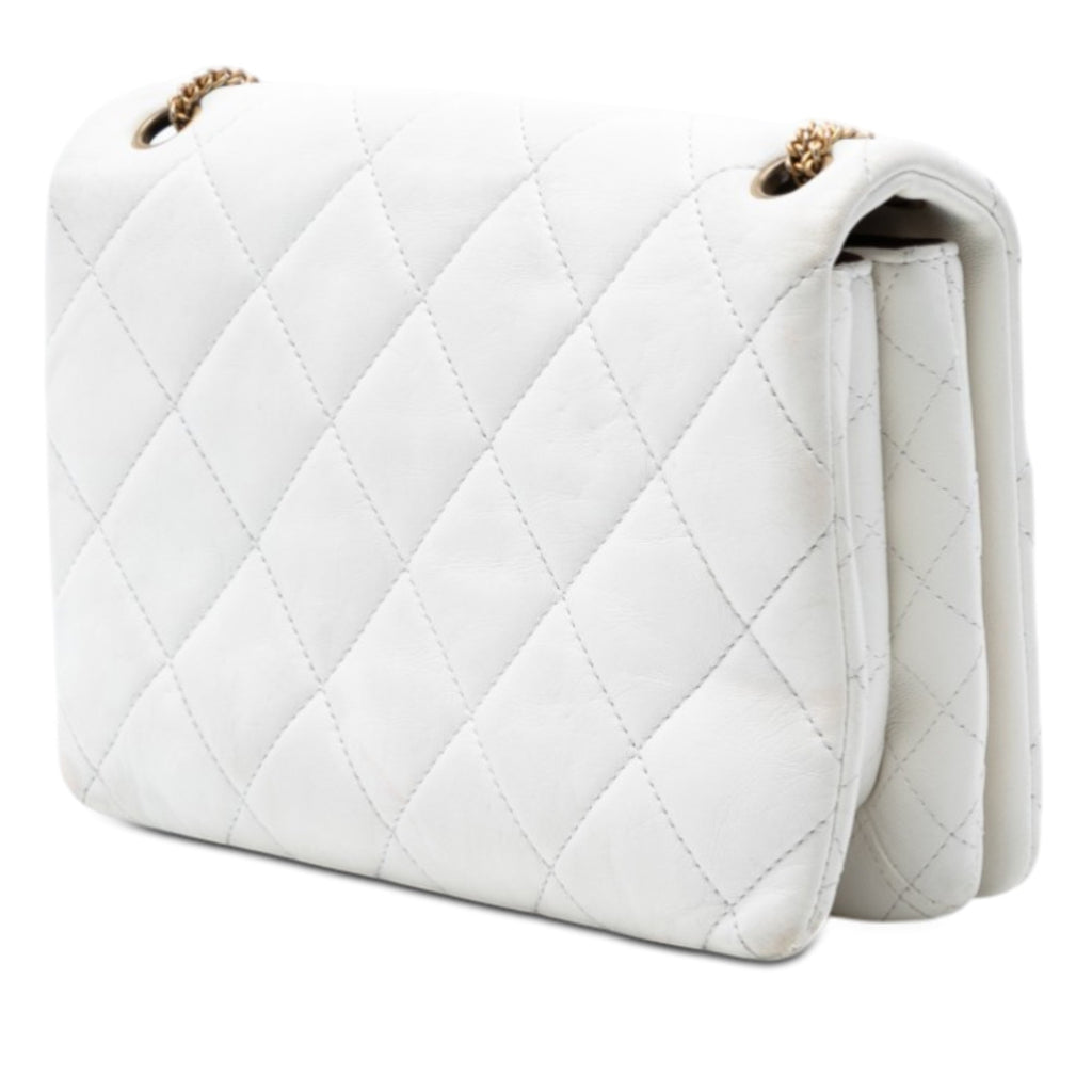CC Quilted Lambskin Looping Chain Flap
