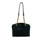Medium GG Marmont Matelasse Leather Chain Shoulder Bag