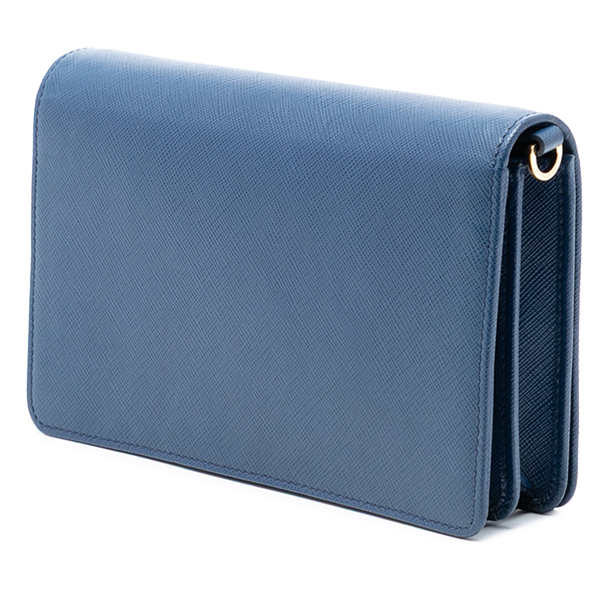 Saffiano Lux Monochrome Wallet on Chain