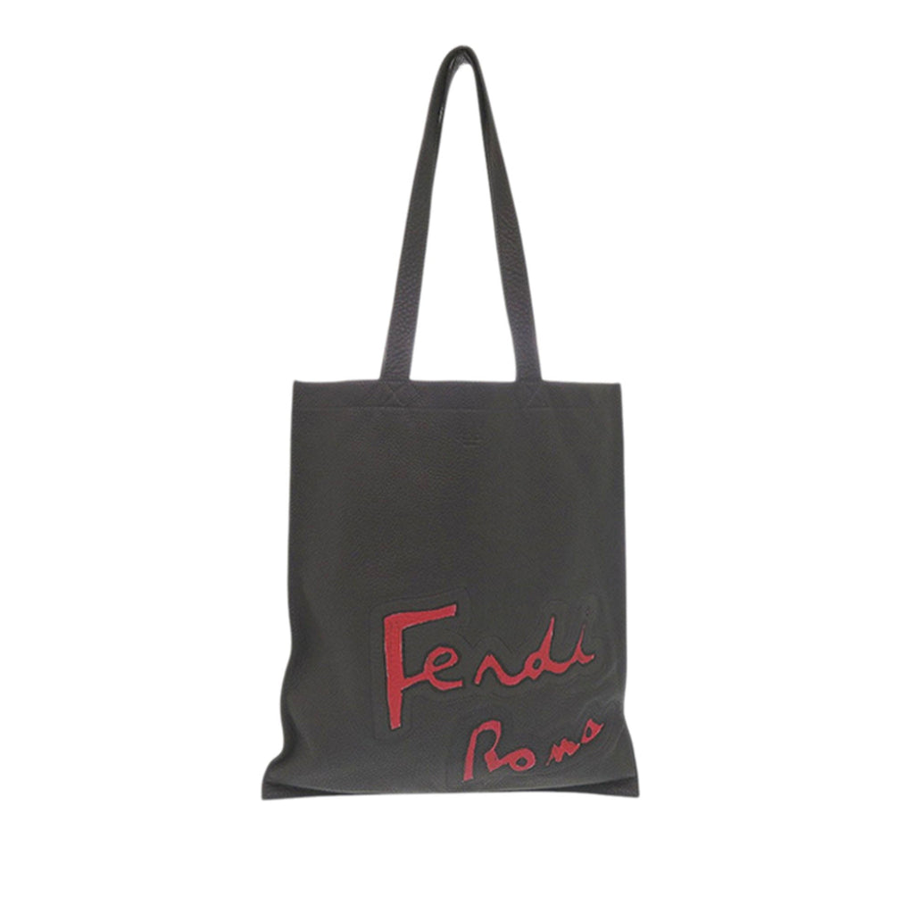 Leather Roma Flat Tote