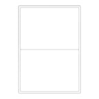 White Adhesive Labels