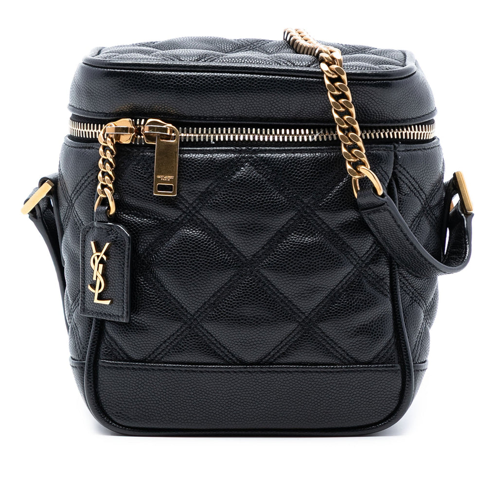 Grain de Poudre Quilted 80s Vanity Bag