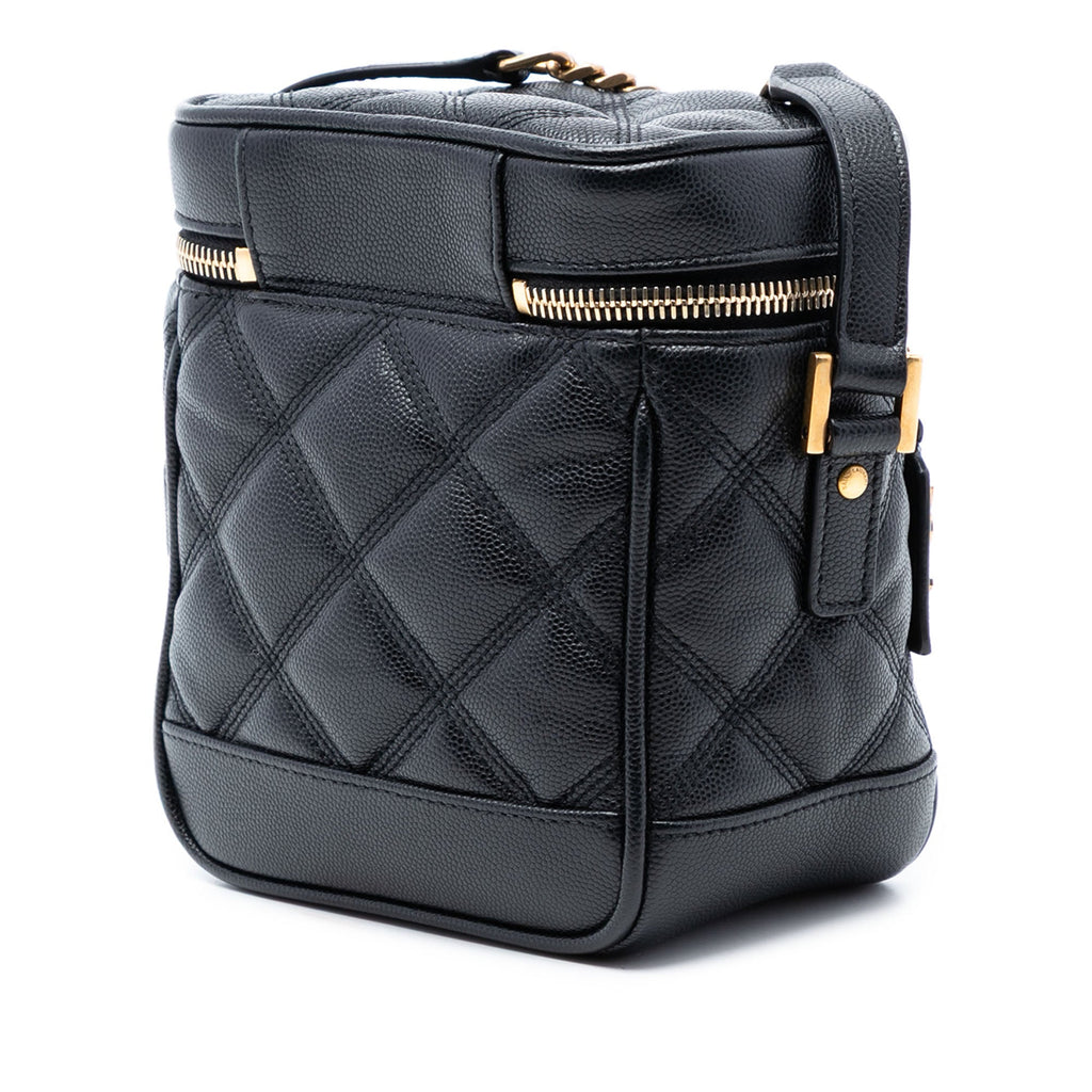 Grain de Poudre Quilted 80s Vanity Bag