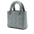 Mini Ultra Matte Calfskin Diamond Cannage Lady Dior