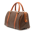 Macadam Coated Canvas Boston Bag