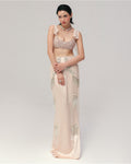 Pink Gatsby Skirt Set By KYNAH, Luxury Indian Fashion & Bridal Wear