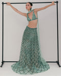 Sea Fairy Skirt Set By KYNAH, Luxury Indian Fashion & Bridal Wear
