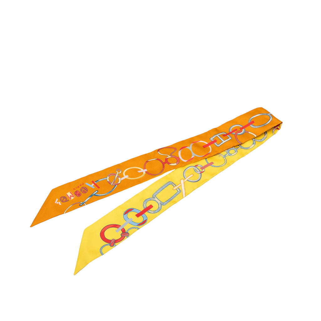 Do Re Boucles Silk Twilly Scarf
