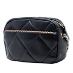 CC Lambskin Chain Embellished Camera Bag