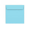 Mid Blue Peel & Seal Envelope (155 x 155mm)