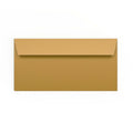 DL Gold Peel & Seal Coloured Envelope (110 x 220mm)