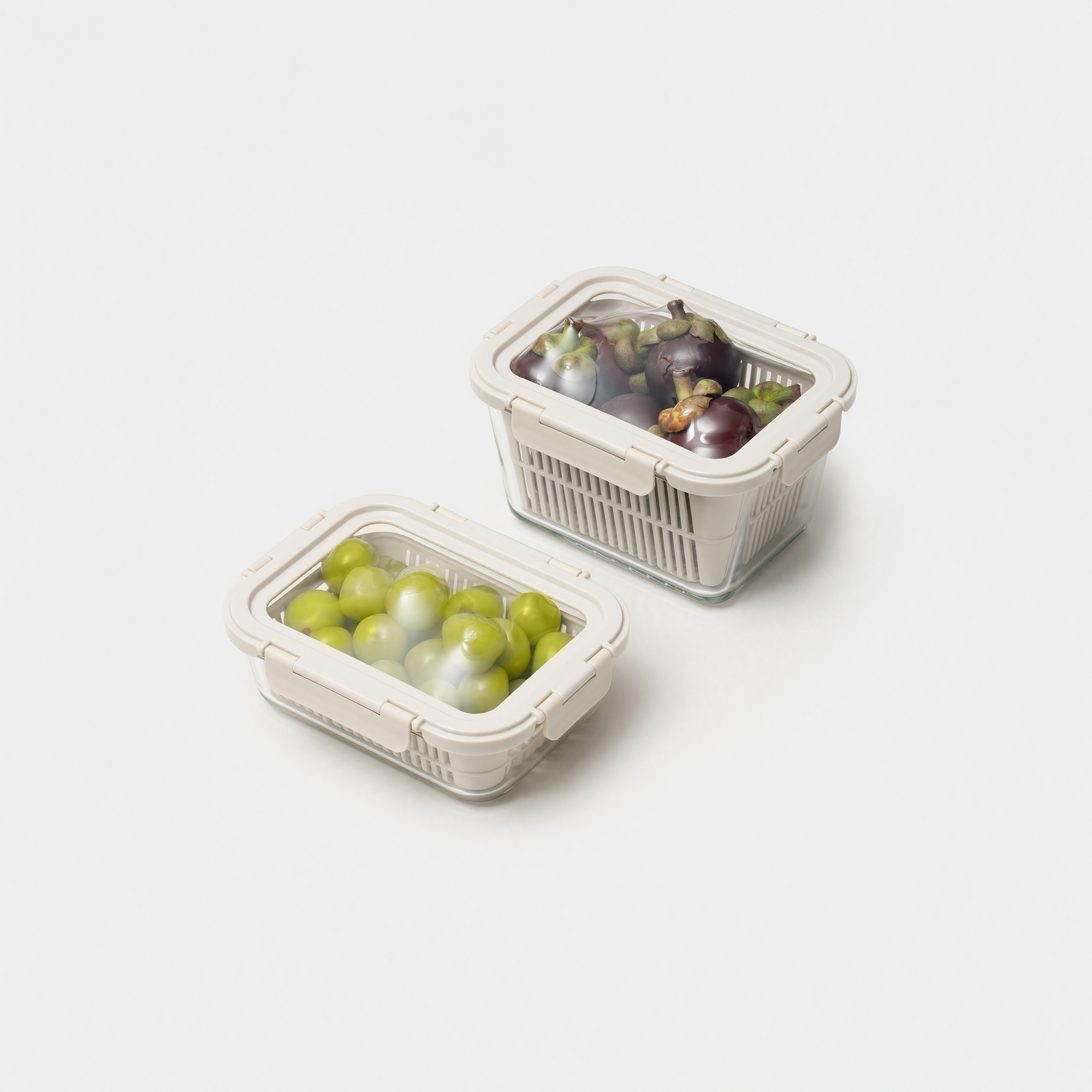 GENICOOK Colander Container Set