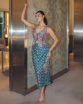 Eka Waistcoat with Skirt Set By KYNAH, Luxury Indian Fashion & Bridal Wear