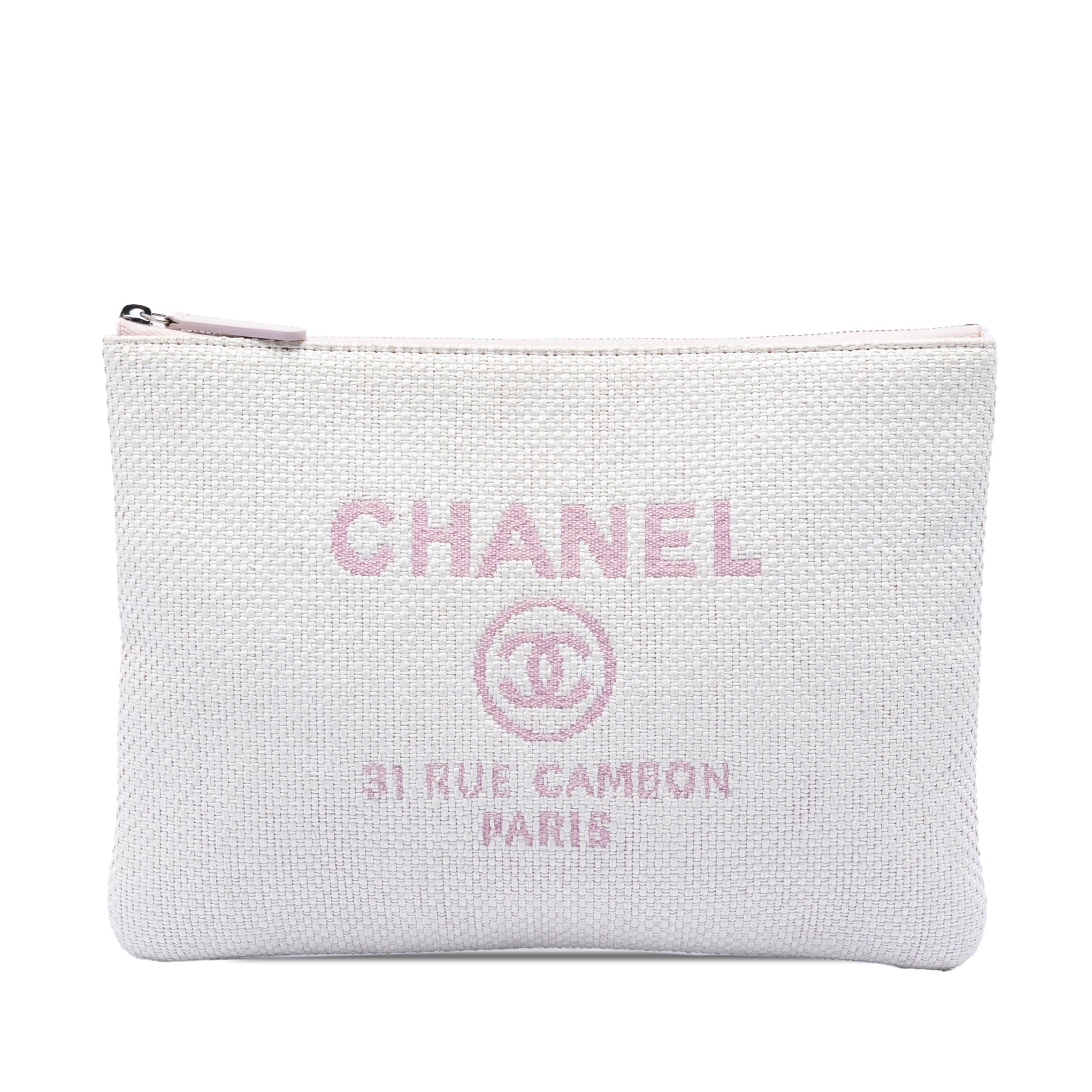 Medium Raffia Deauville O Case Clutch